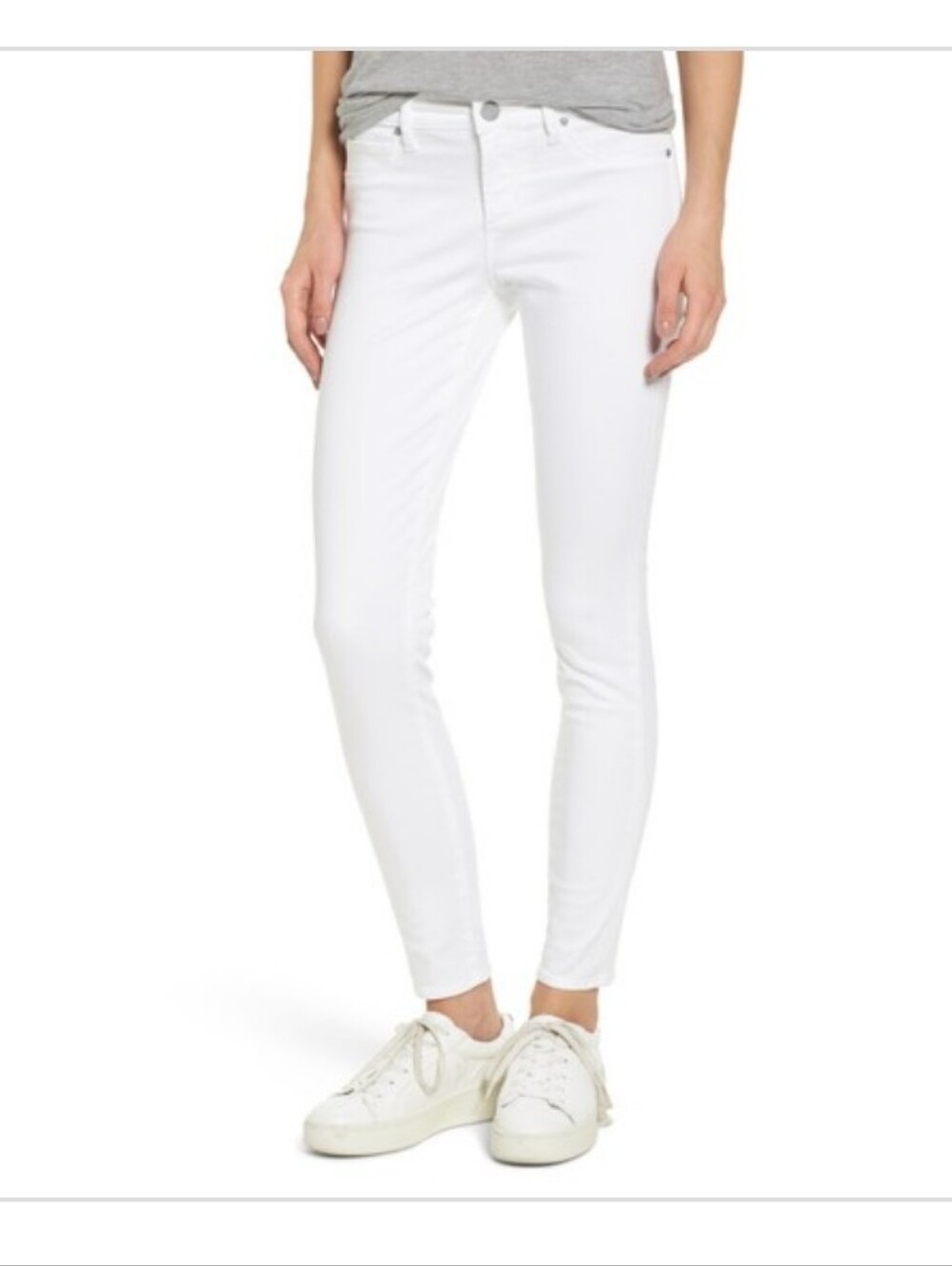 Women's Articles of Society Sarah Skinny Jeans Berlin, Size 29 - White
